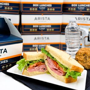 Ham sandwich box lunch