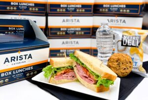 Ham sandwich box lunch